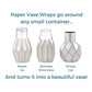 Paper Vase Wraps