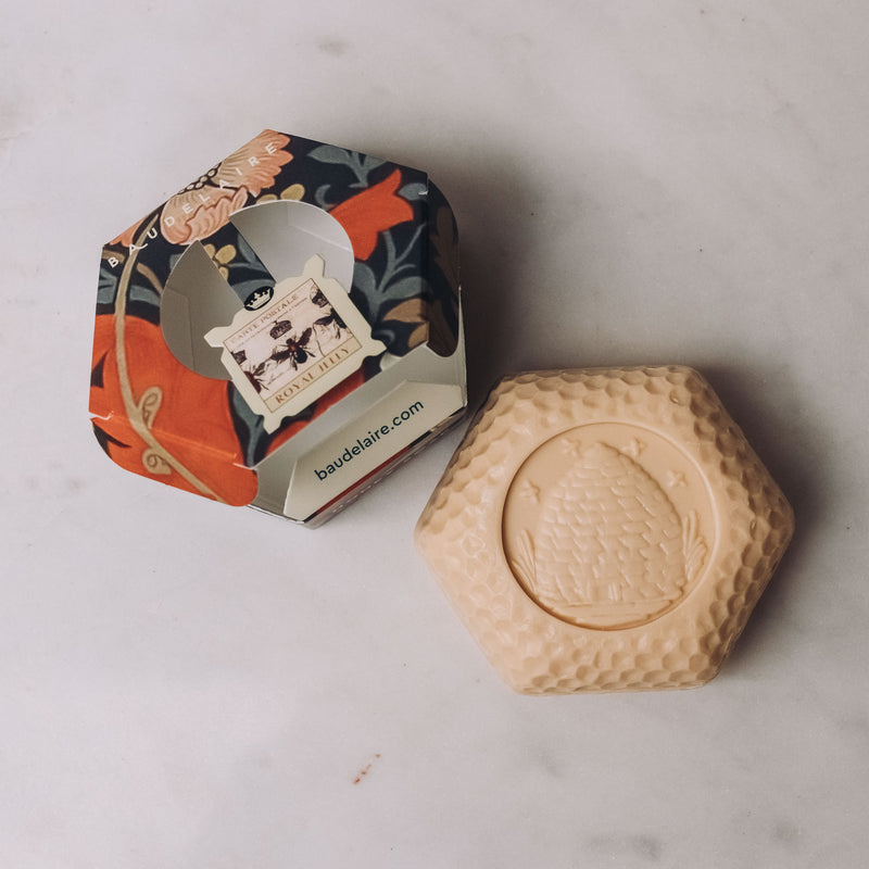 Honey Soap in Hex Box