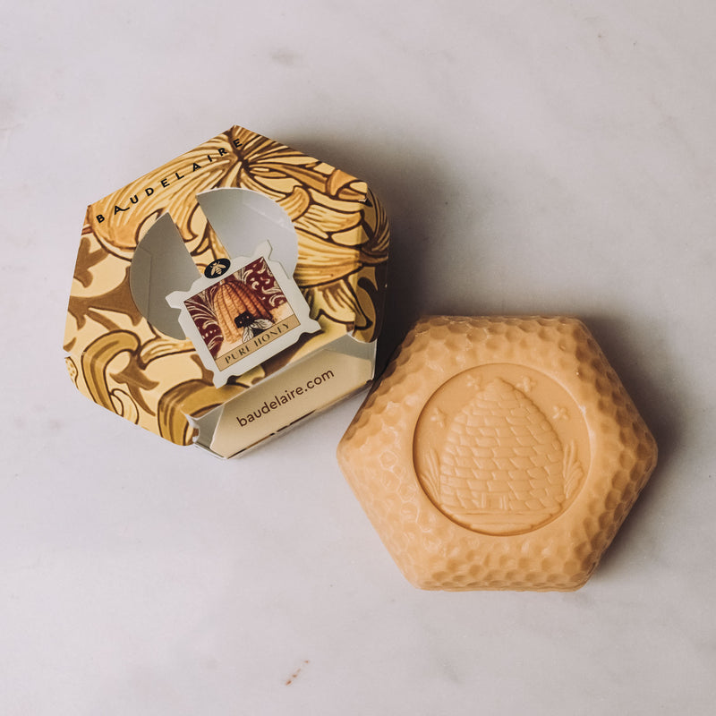 Honey Soap in Hex Box