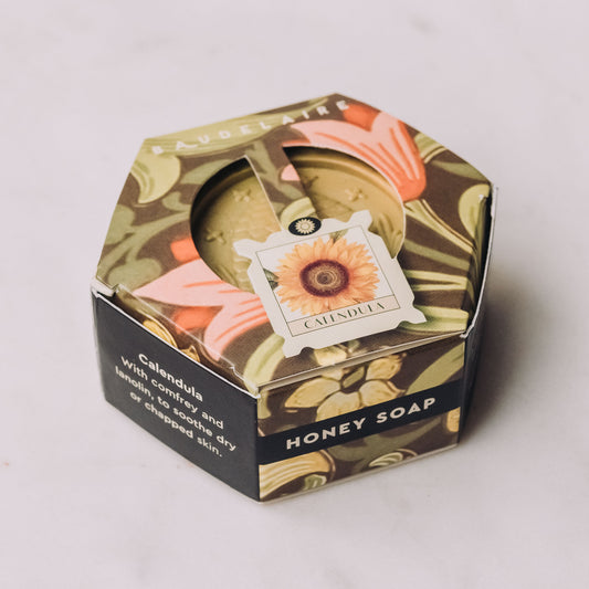 Honey Soap in Hex Box