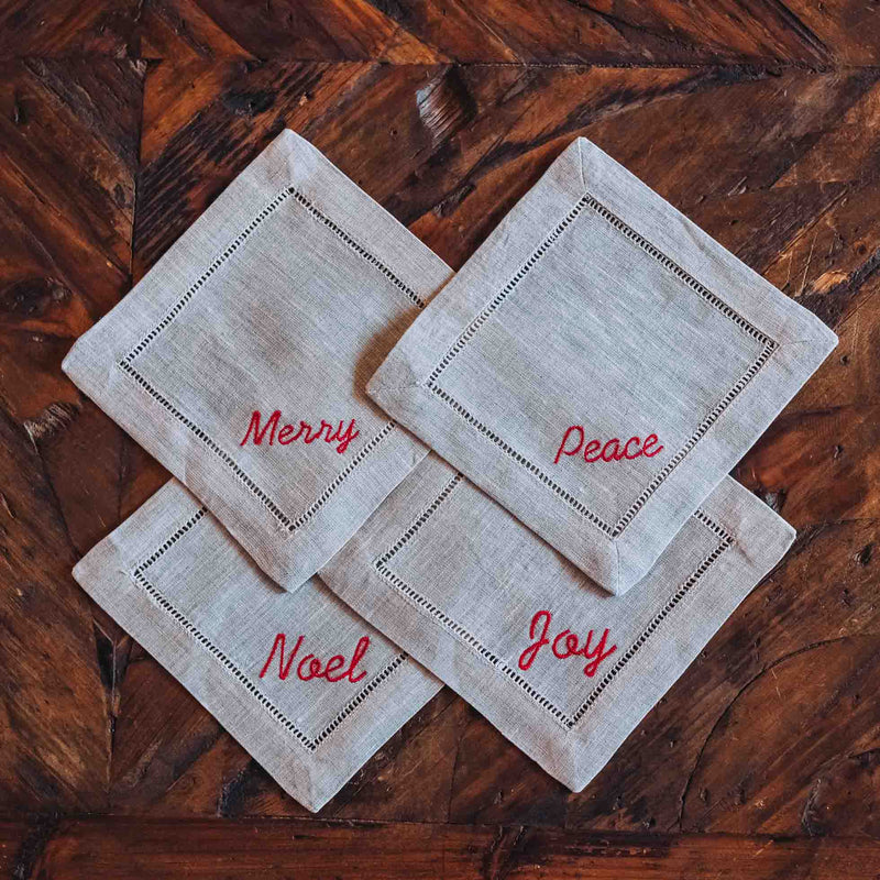Festive Word Coasters - Seasonal