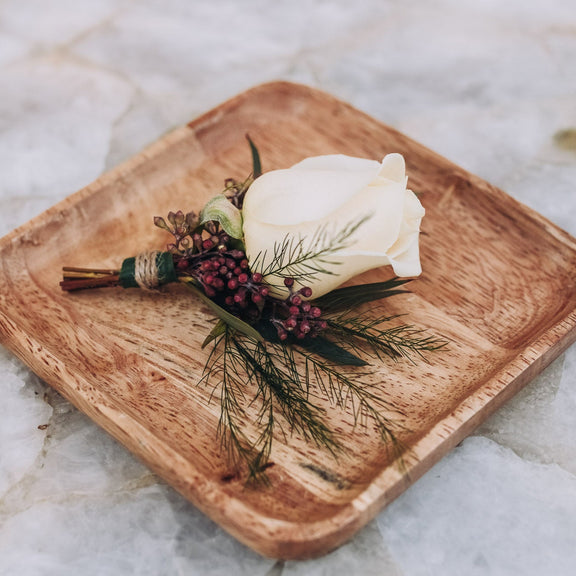 "Blossom and Vine Boutonniere – Priced as shown for standard size. Add comments for custom requests.
#Johns Creek Florist #Peachtree Corners Florist #Alpharetta Florist #Duluth Florist #Custom Floral Arrangements #Floral Arrangements #Flower Arrangements #Deliver Flowers #Same Day Flower Delivery #Local Florist #Anniversary Flowers #Buy Flowers #Florist Near Me #Send Flowers #Gift Flowers #Beautiful Flowers #Shop Flowers"