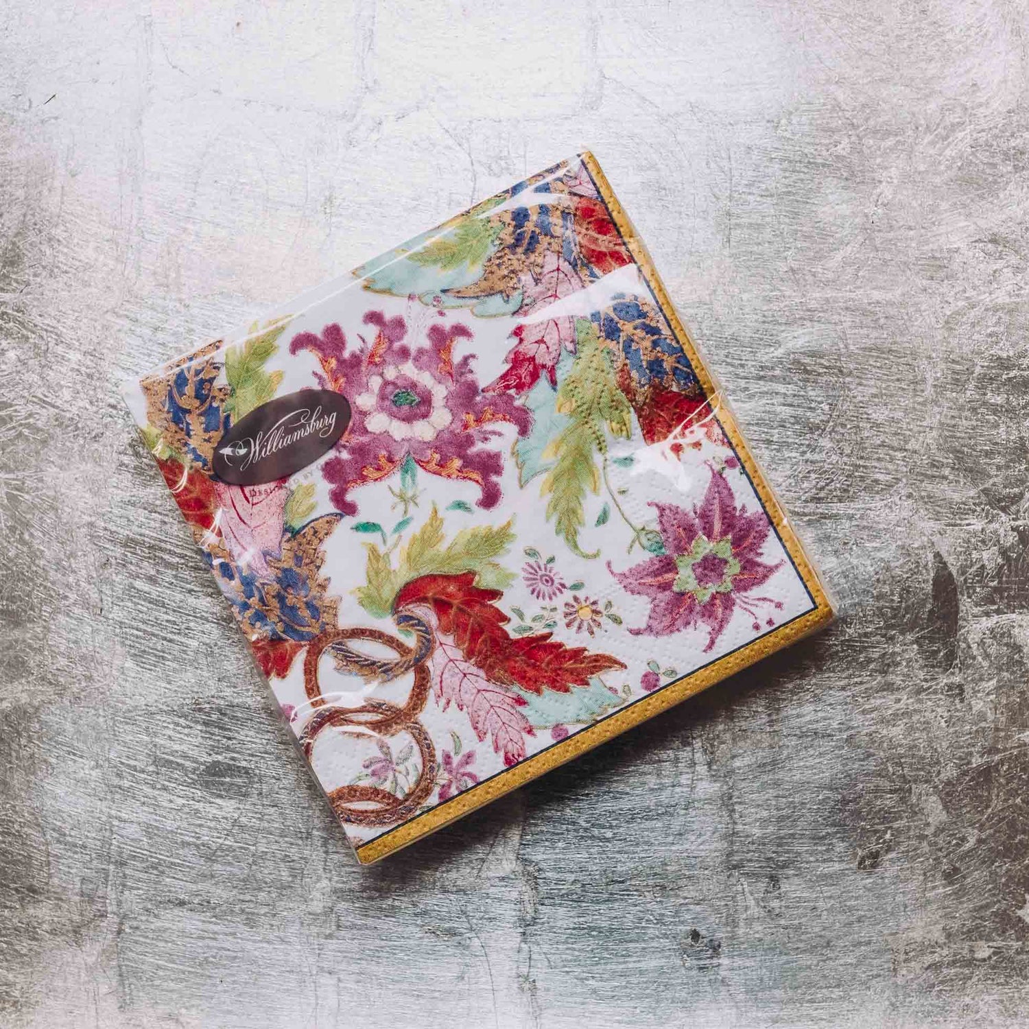 Indulge in luxury with our Caspari triple-ply Cocktail Napkins. Made in Germany, these napkins feature exquisite artwork and designs from around the world, printed with nontoxic, water-soluble dyes and food-safe ink. Elevate your entertaining with sophistication and taste. Comes in sets of 20 napkins in 17 different designs.