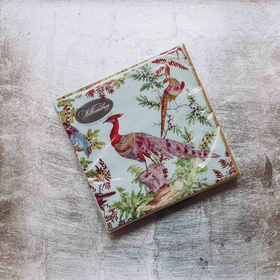 Indulge in luxury with our Caspari triple-ply Cocktail Napkins. Made in Germany, these napkins feature exquisite artwork and designs from around the world, printed with nontoxic, water-soluble dyes and food-safe ink. Elevate your entertaining with sophistication and taste. Comes in sets of 20 napkins in 17 different designs.
