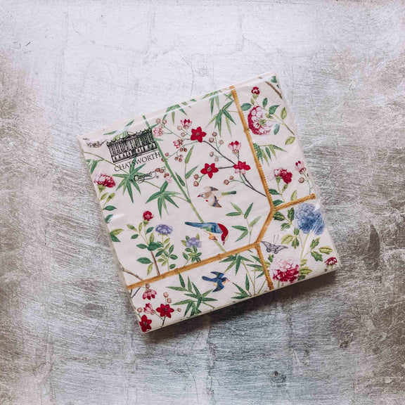 Indulge in luxury with our Caspari triple-ply Cocktail Napkins. Made in Germany, these napkins feature exquisite artwork and designs from around the world, printed with nontoxic, water-soluble dyes and food-safe ink. Elevate your entertaining with sophistication and taste. Comes in sets of 20 napkins in 17 different designs.