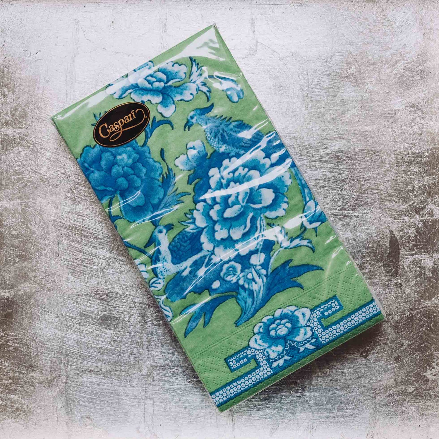 Indulge in luxury with our Caspari triple-ply Guest Towels. Made in Germany, these napkins feature exquisite artwork and designs from around the world, printed with nontoxic, water-soluble dyes and food-safe ink. Elevate your entertaining with sophistication and taste. Comes in sets of 15 napkins in 24 different designs.