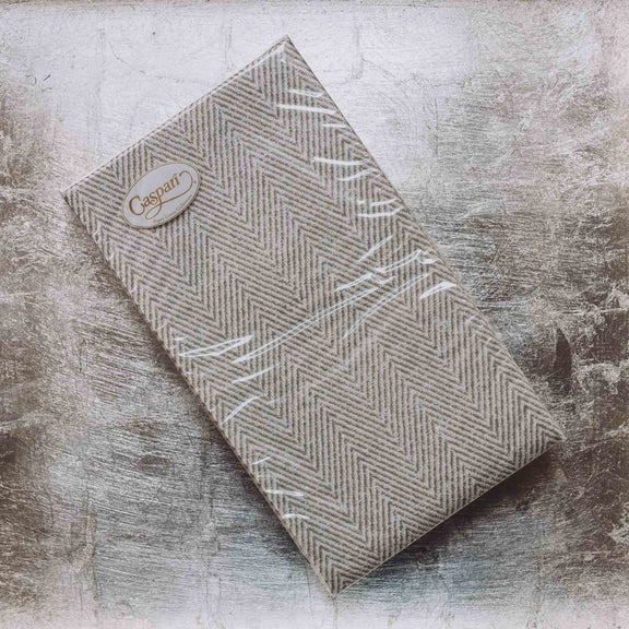 Indulge in luxury with our Caspari triple-ply Guest Towels. Made in Germany, these napkins feature exquisite artwork and designs from around the world, printed with nontoxic, water-soluble dyes and food-safe ink. Elevate your entertaining with sophistication and taste. Comes in sets of 15 napkins in 24 different designs.