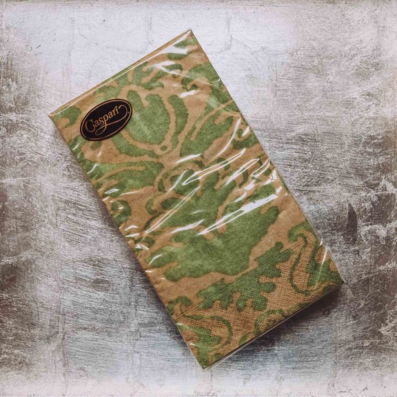 Indulge in luxury with our Caspari triple-ply Guest Towels. Made in Germany, these napkins feature exquisite artwork and designs from around the world, printed with nontoxic, water-soluble dyes and food-safe ink. Elevate your entertaining with sophistication and taste. Comes in sets of 15 napkins in 24 different designs.