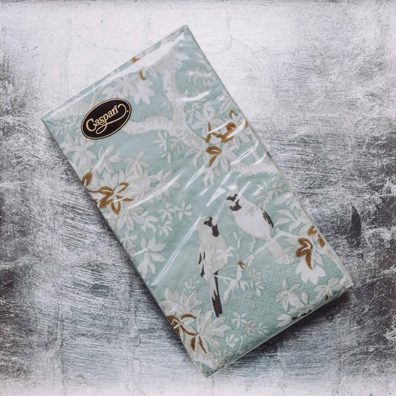 Indulge in luxury with our Caspari triple-ply Guest Towels. Made in Germany, these napkins feature exquisite artwork and designs from around the world, printed with nontoxic, water-soluble dyes and food-safe ink. Elevate your entertaining with sophistication and taste. Comes in sets of 15 napkins in 24 different designs.