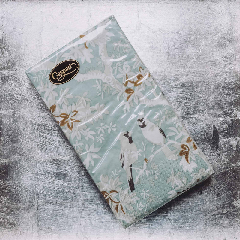 Indulge in luxury with our Caspari triple-ply Guest Towels. Made in Germany, these napkins feature exquisite artwork and designs from around the world, printed with nontoxic, water-soluble dyes and food-safe ink. Elevate your entertaining with sophistication and taste. Comes in sets of 15 napkins in 24 different designs.