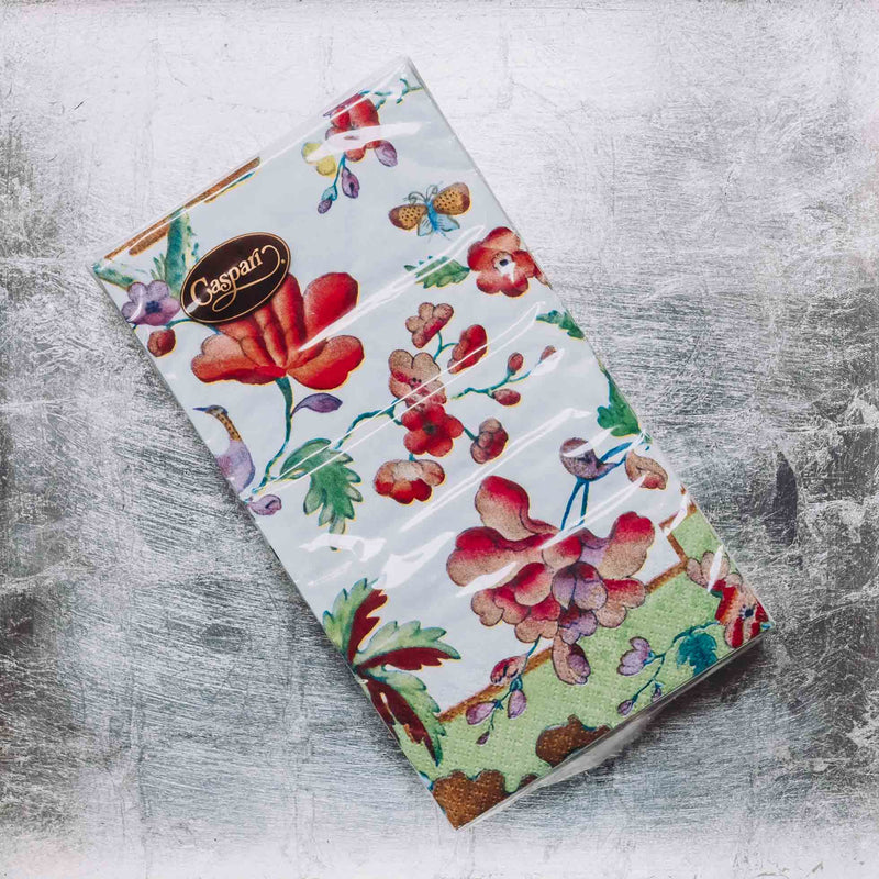 Indulge in luxury with our Caspari triple-ply Guest Towels. Made in Germany, these napkins feature exquisite artwork and designs from around the world, printed with nontoxic, water-soluble dyes and food-safe ink. Elevate your entertaining with sophistication and taste. Comes in sets of 15 napkins in 24 different designs.