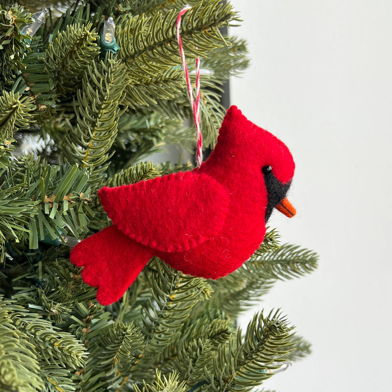 Felt Wool Ornament - Bird