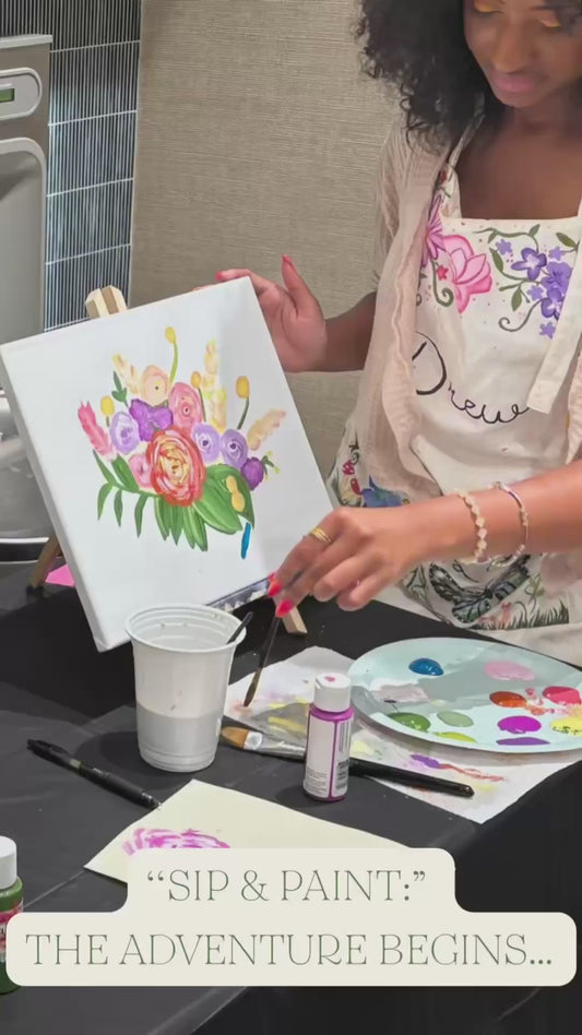 Galentine's Sip & Paint (February 4 @6PM)